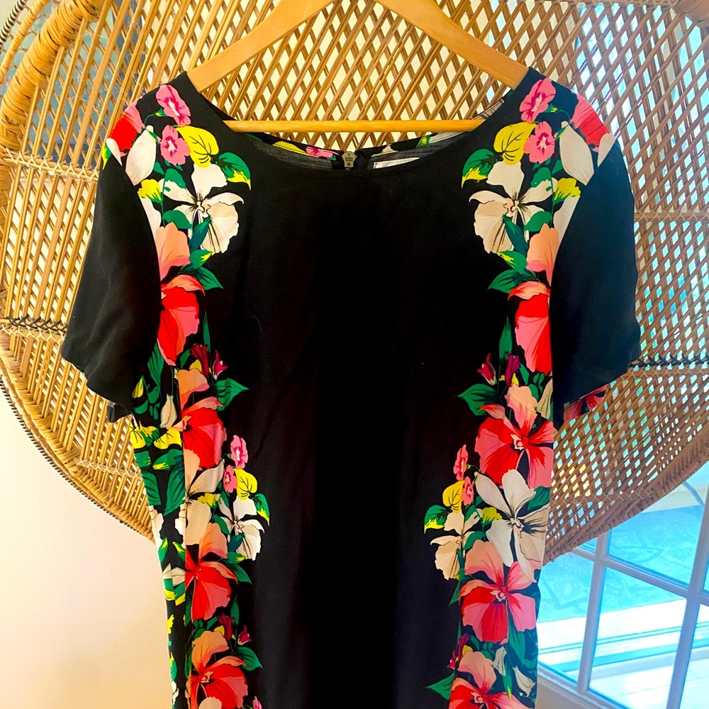 Tropical shift dress